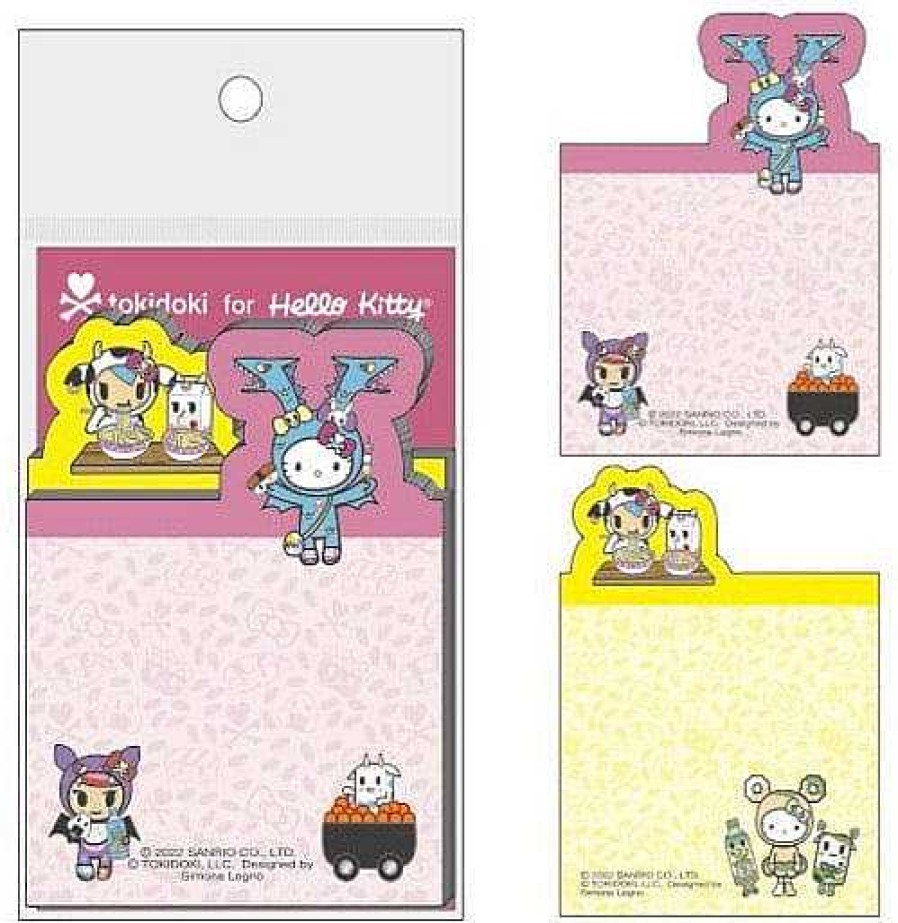 Stationery Weactive Memos | Tokidoki X Hello Kitty Sushi Japanese Food Die-Cut Memo