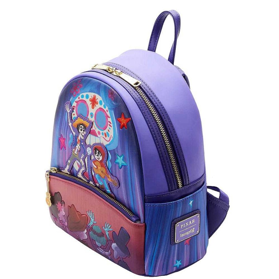 Styles Loungefly | Loungefly Coco Miguel & Hector Performance Scene Mini Backpack