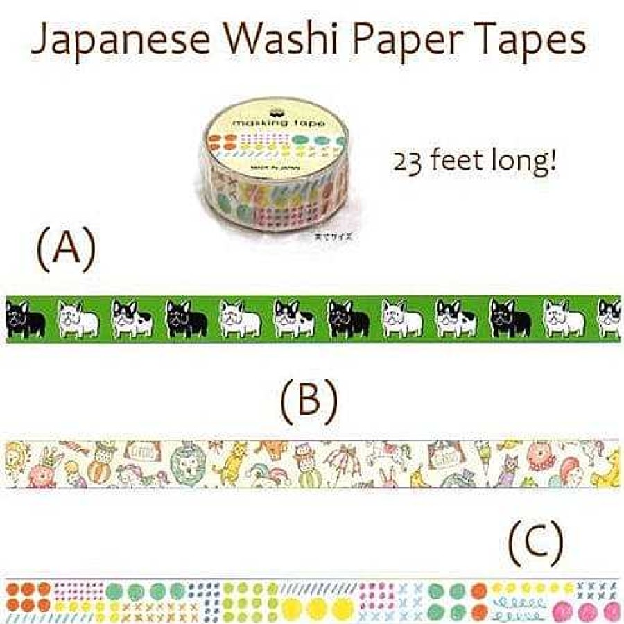 Stationery Kawaii Import Washi & Deco Tape | Mind Wave Japanese Washi Tapes