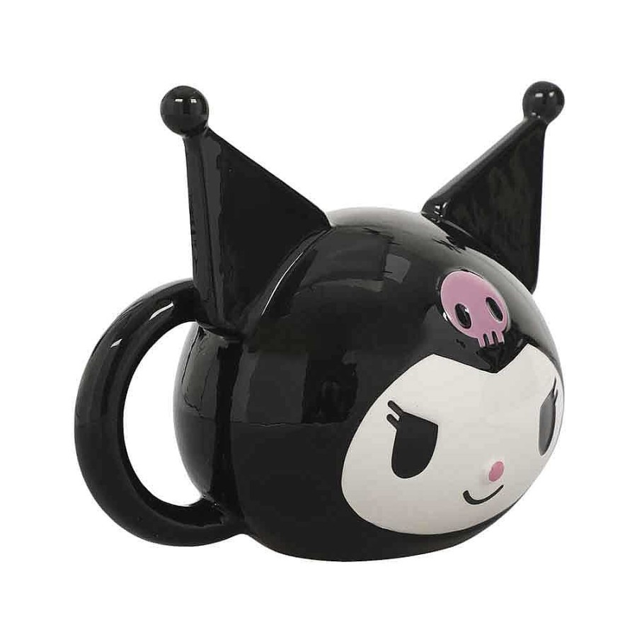 Homegoods BioWorld | Kuromi Sculpted Ceramic Mug