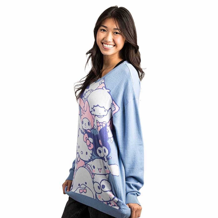 Styles BioWorld Sanrio Apparel | Hello Kitty & Friends Periwinkle Sweater