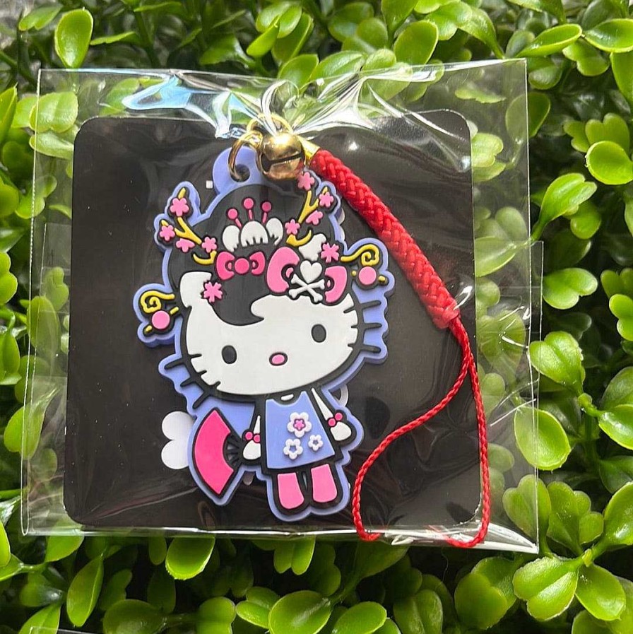 Surprise Box Weactive | Tokidoki X Hello Kitty Midnight Metropolis Rubber Mascots With Straps