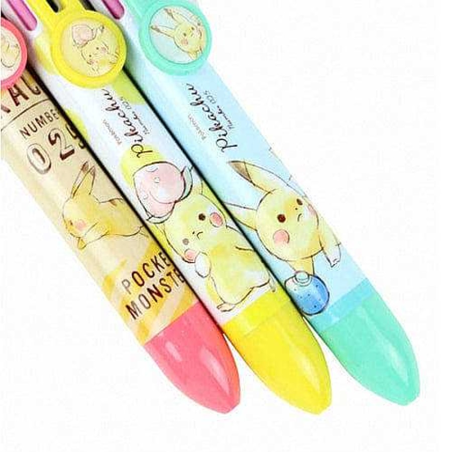 Stationery BeeCrazee Combo Writer | Pokemon Pikachu 8-Color Surprise Chunky Ballpoint Pen