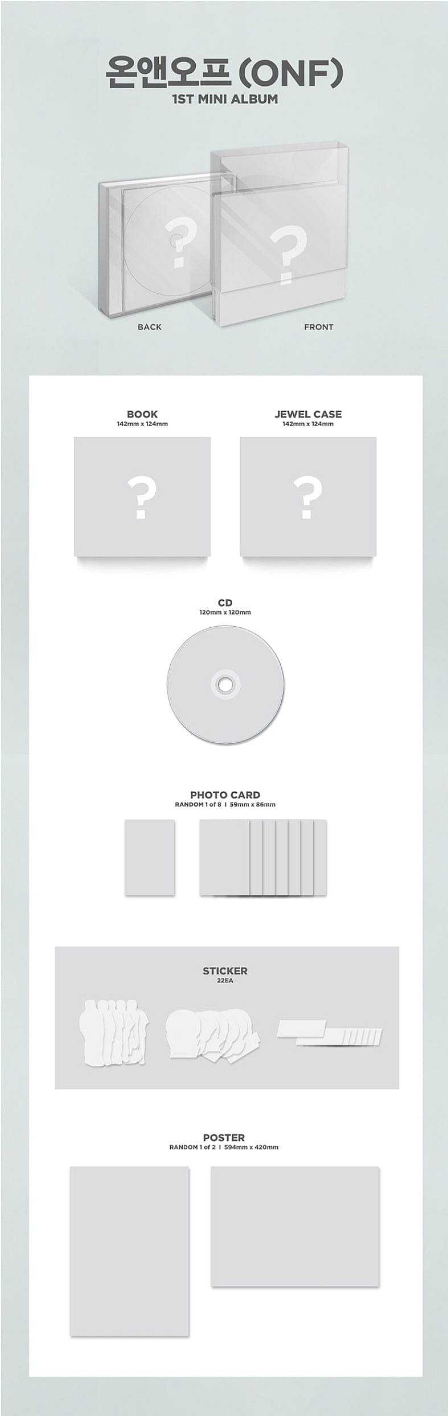 K-Pop Korea Pop Store | Onf - On/Off (1St Mini Album)