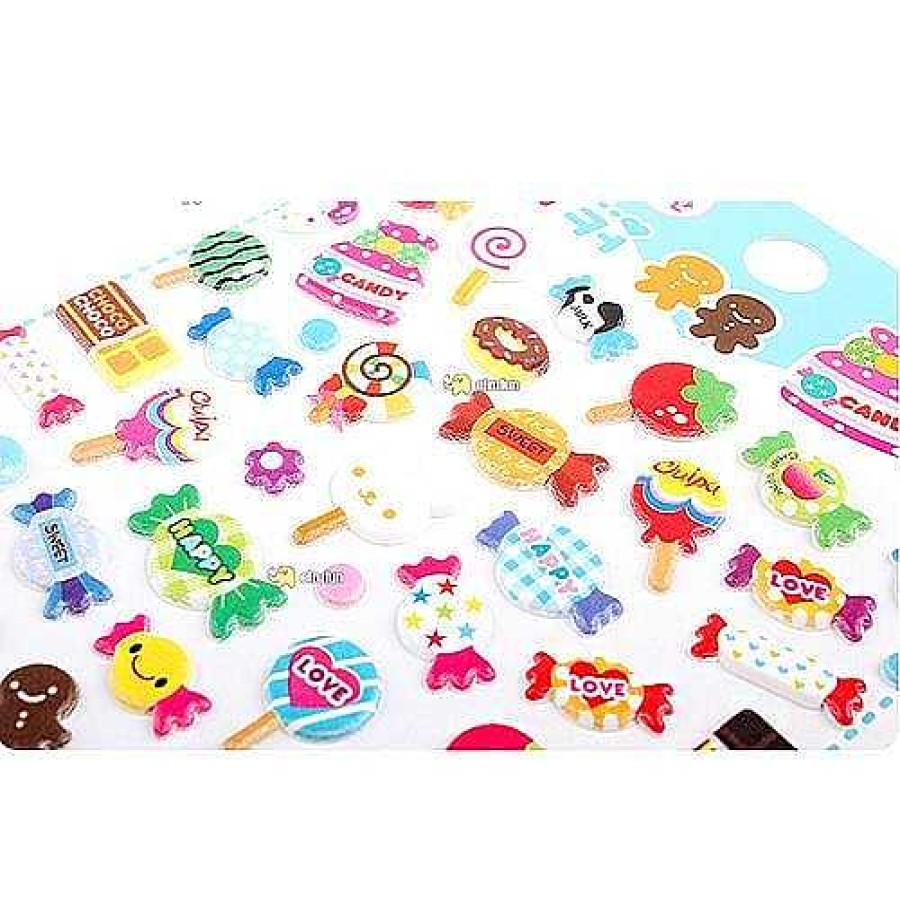 Stationery BeeCrazee Japanese Stickers | Soft Cutie Candy Sticker