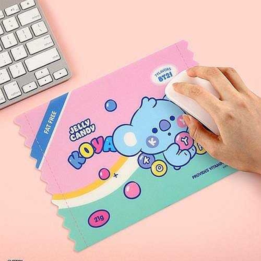 Stationery BeeCrazee | Bt21 Baby Jelly Candy Mouse Pads