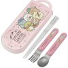 Homegoods Clever Idiots | Sumikko Gurashi Spoon Fork & Chopsticks Traveling Utensil Set