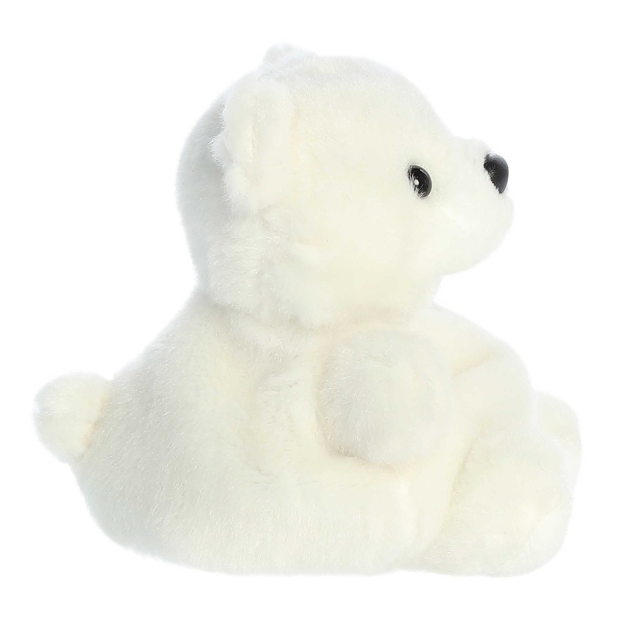 Plush Aurora | Puck Polar Bear Palm Pal