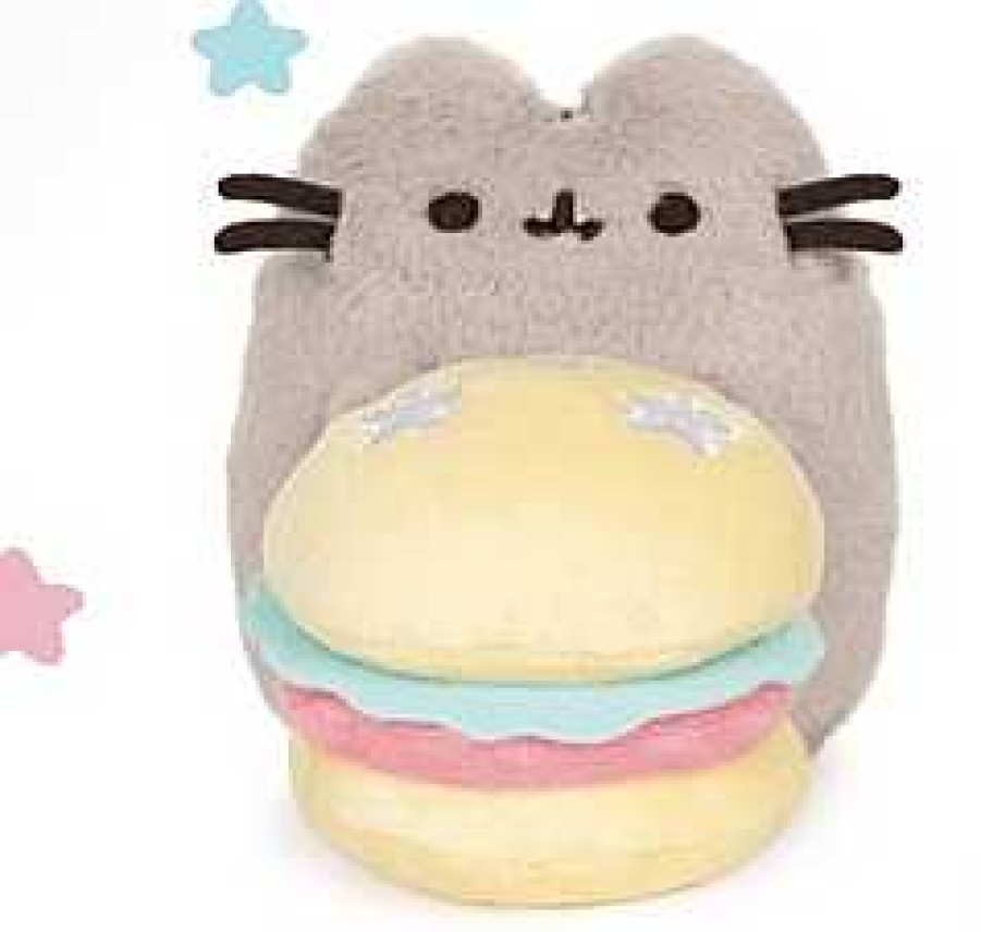 Plush Spin Master | Limited Edition 10Th Anniversary Hamburger Pusheen 6" Plush