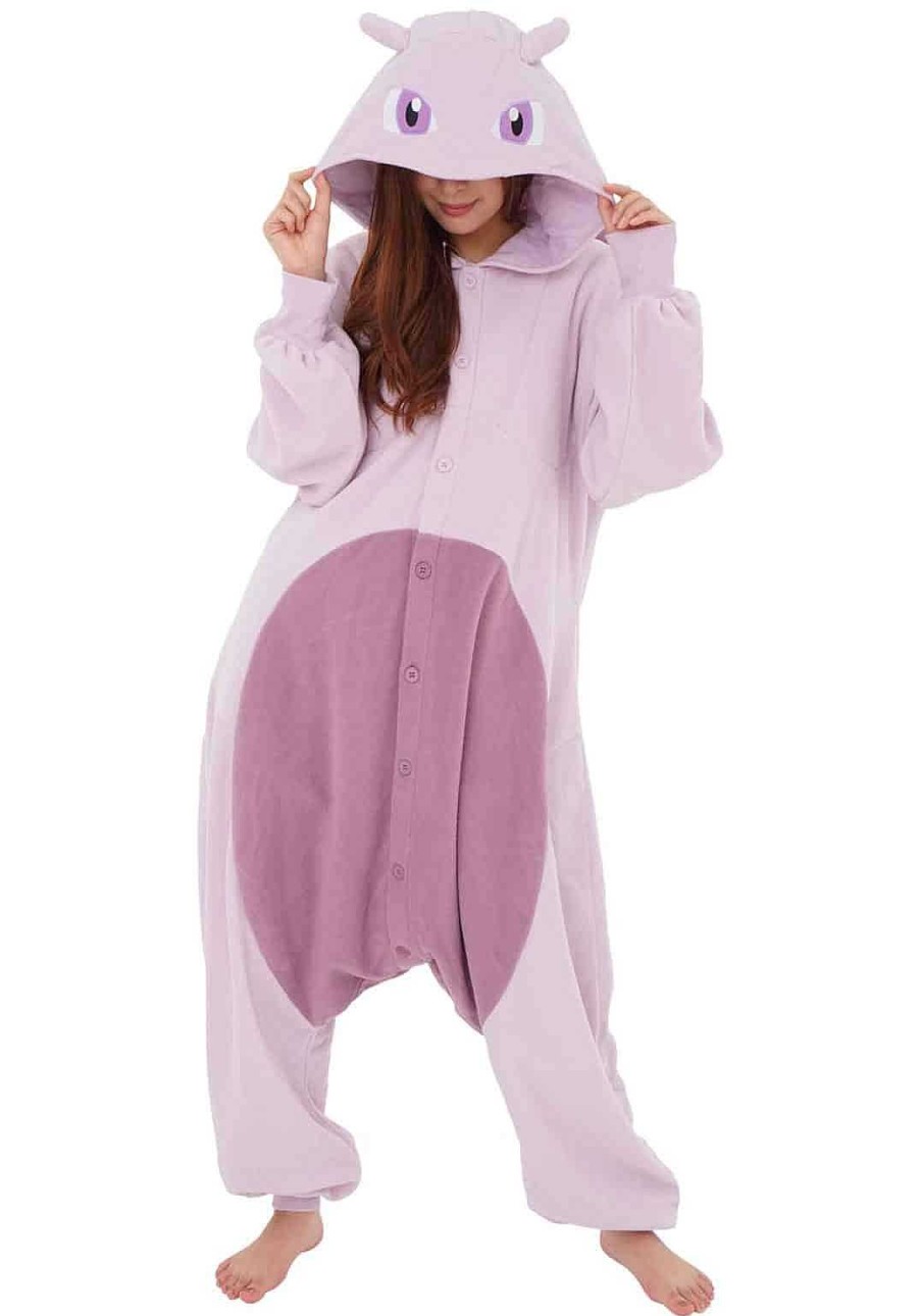 Styles Clever Idiots | Pokemon Mewtwo Kigurumi Adult-Size Costume Onesie