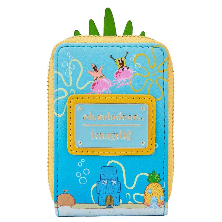 Styles Loungefly | Loungefly Nickelodeon Spongebob Squarepants Pineapple House Accordion Wallet