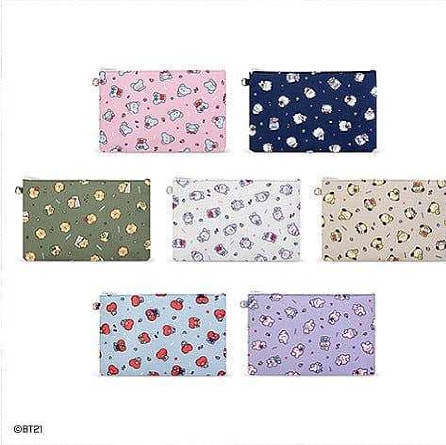 K-Pop Korea Pop Store | [Bt21] Minini Flat Pouch (Mp)