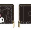 Styles Weactive Wallets | Kuromi Silhoutte Zip Around Pleather Wallet