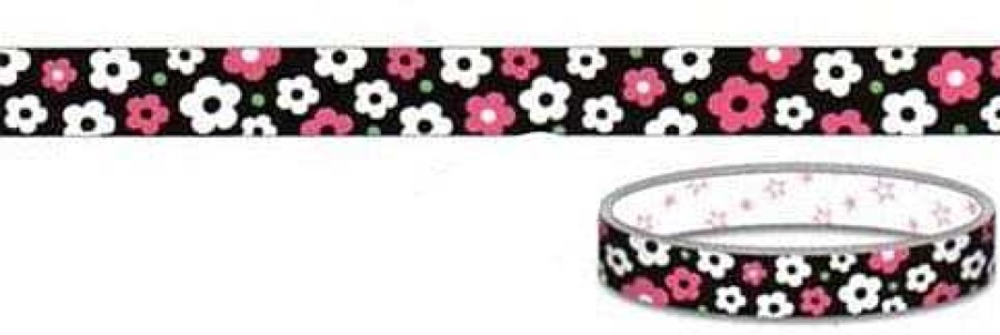 Stationery Kawaii Import Washi & Deco Tape | Mind Wave Flower Dots Decorated Tape