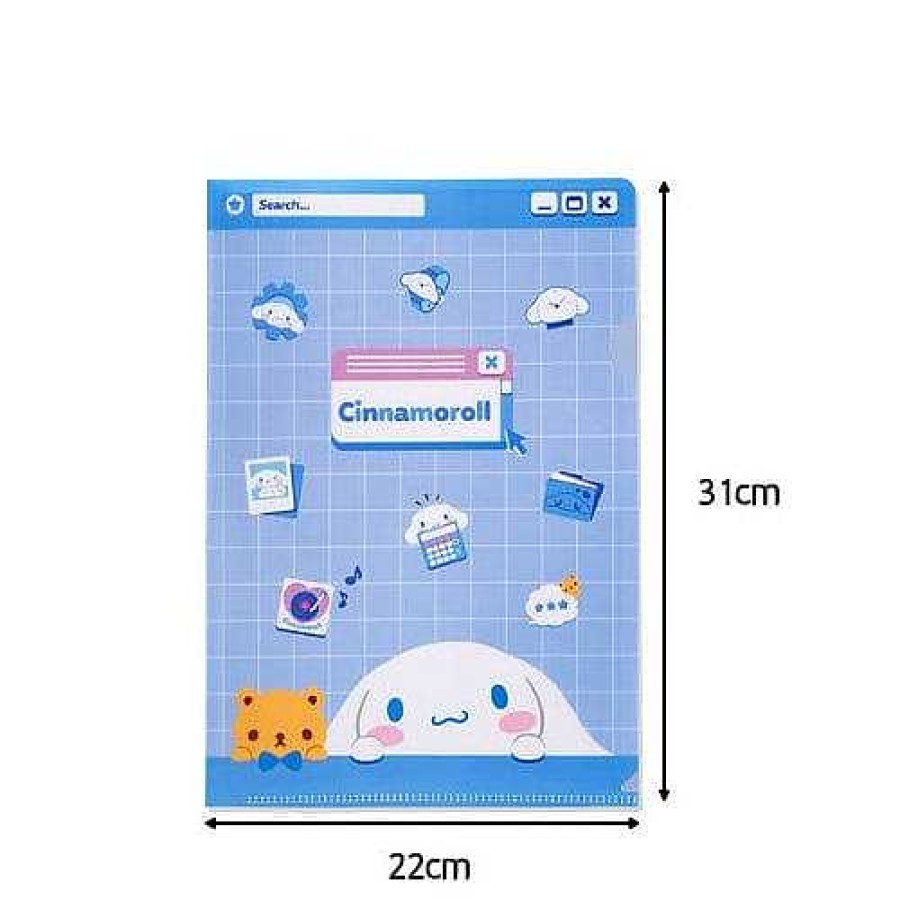 Stationery BeeCrazee | Cinnamoroll Plastic File Folders