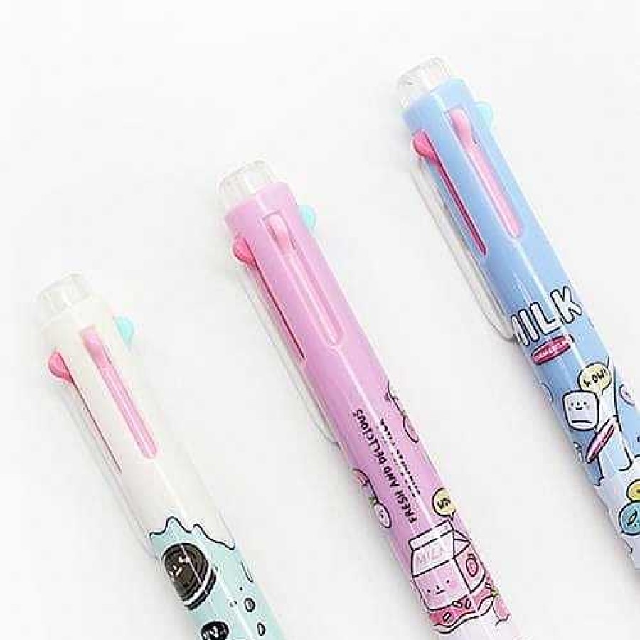 Stationery BeeCrazee Combo Writer | Convenience Store 0.7Mm 5-Color Pen