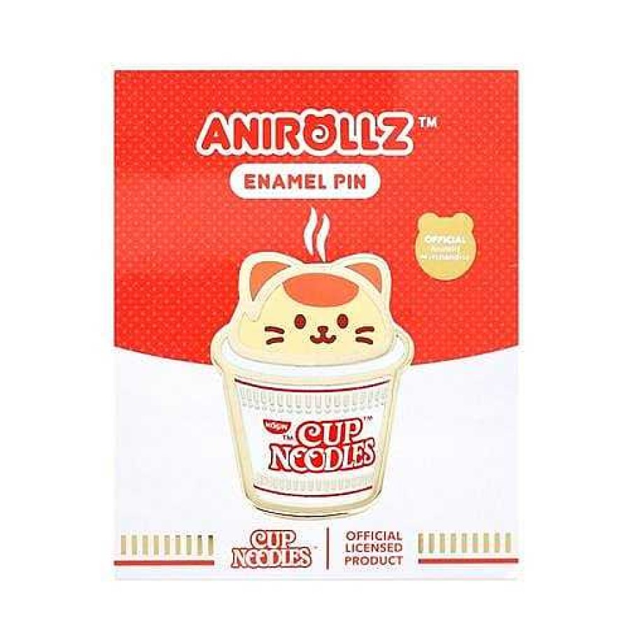 Styles BeeCrazee Pins & Ita | Anirollz - Cup Noodles Kittiroll Enamel Pin