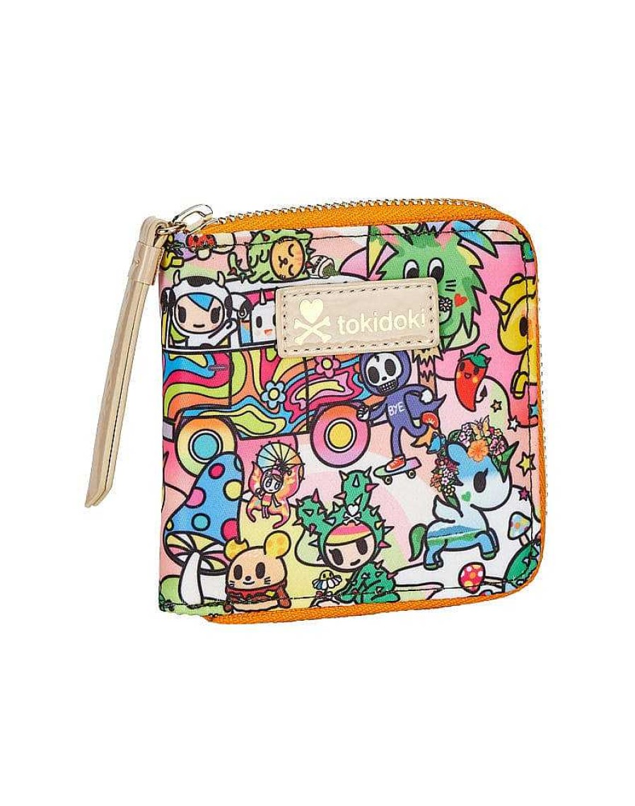 Styles TKDK Wallets | Groovy Tokidoki Zip Around Wallet