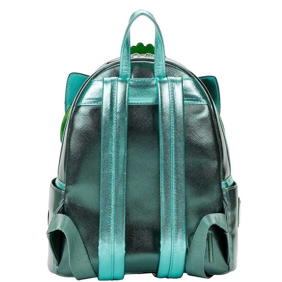 Styles Loungefly | Loungefly Pokemon Metallic Bulbasaur Cosplay Mini Backpack