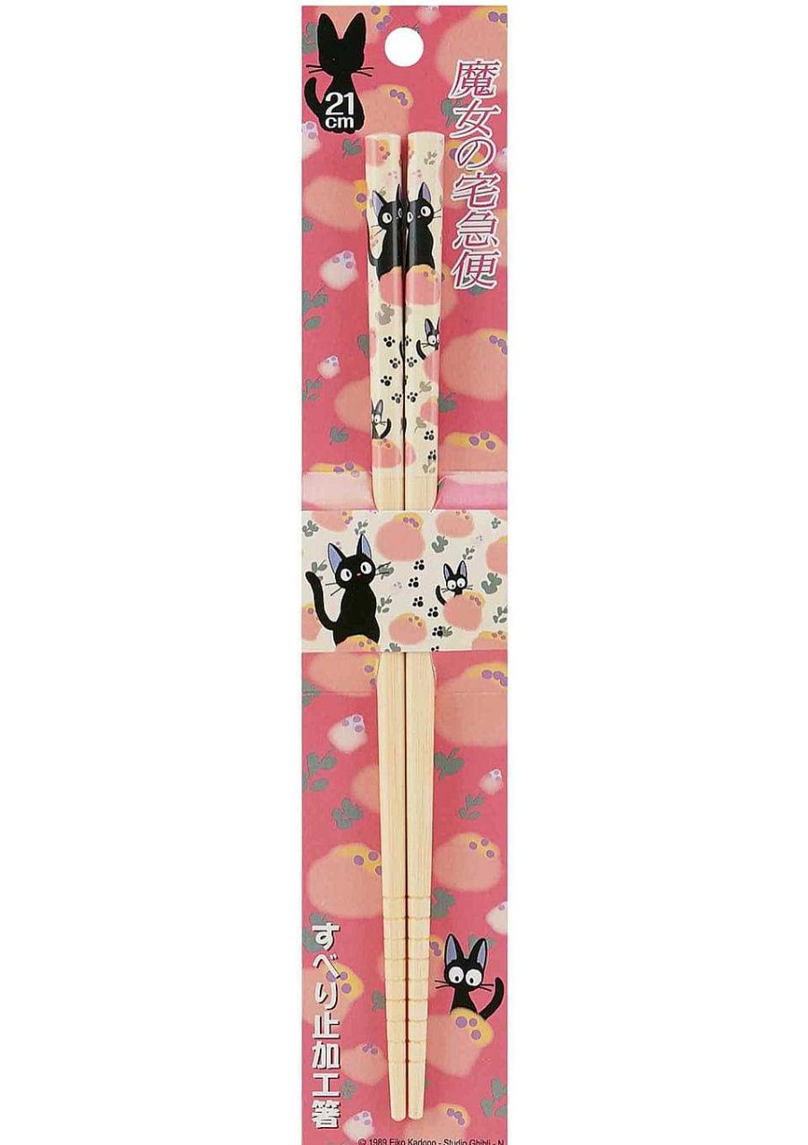 Homegoods Clever Idiots | Kiki'S Delivery Service: Bamboo Chopstick (Footprints)