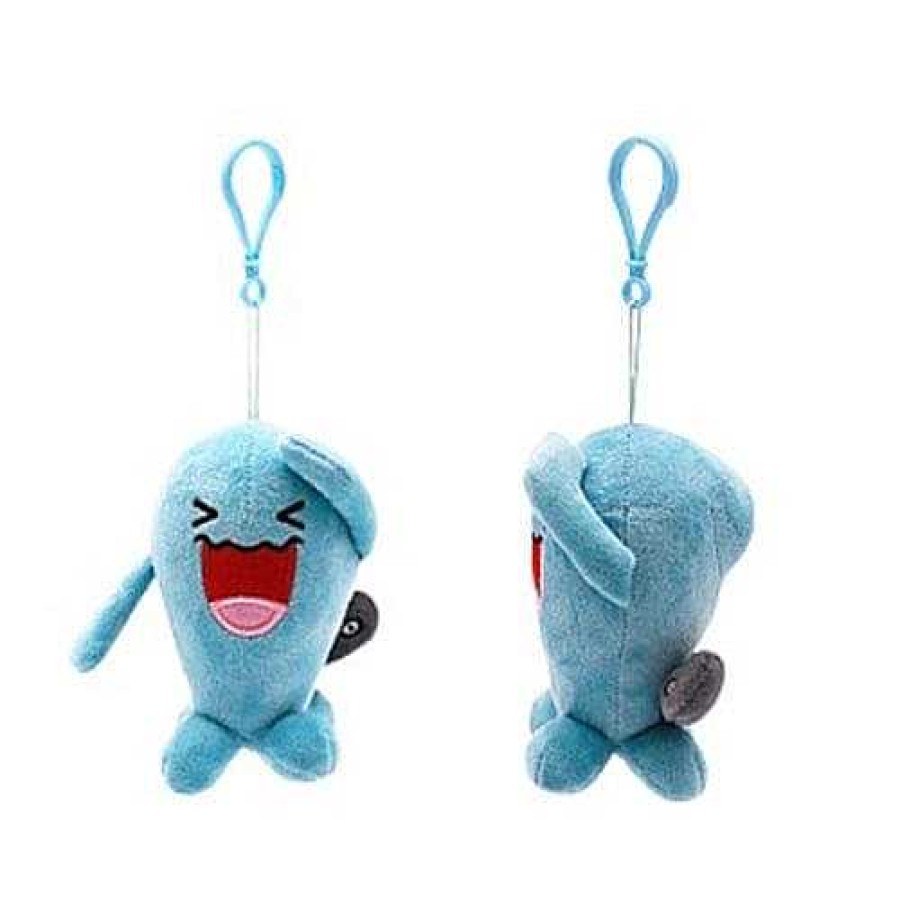 Styles BeeCrazee Bag Charms | Pokemon Plush Clip - Wobbuffet 5 Inch