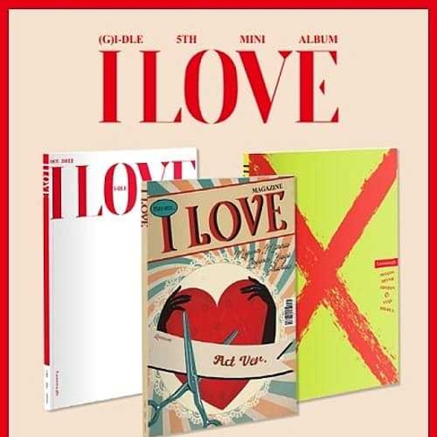 K-Pop Korea Pop Store | (G)I-Dle - I Love (5Th Mini Album)