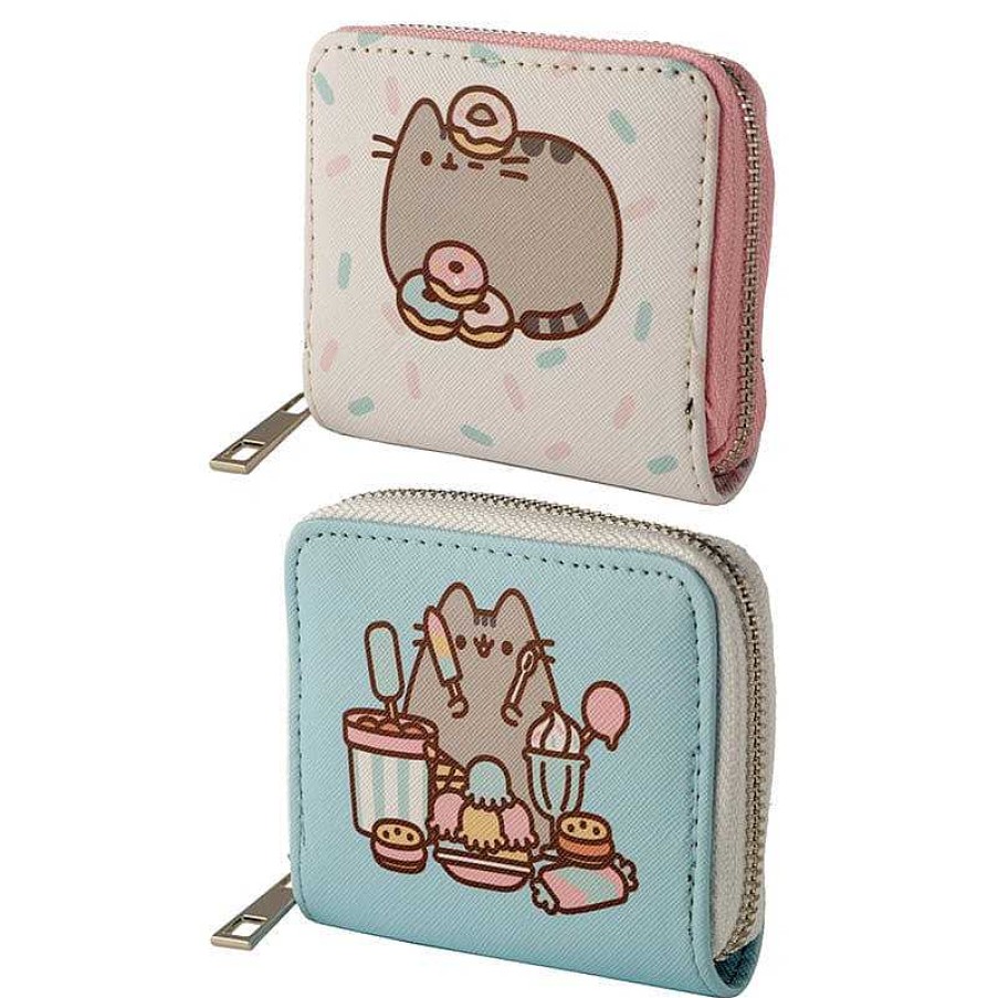 Styles Puckator Ltd Wallets | Pusheen Foodie Cat Zip Around Small Wallet Purse