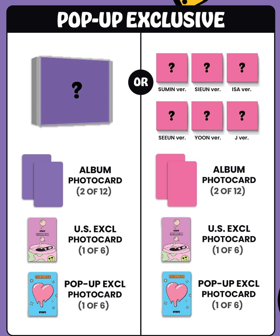 K-Pop Kai Media | Stayc Teenfresh [Pop-Up Exclusive] Photobook Ver.