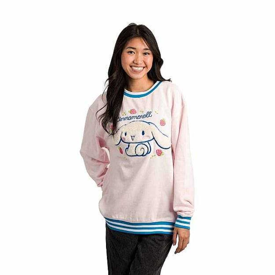 Styles BioWorld Sanrio Apparel | Cinnamoroll Plush Sweatshirt