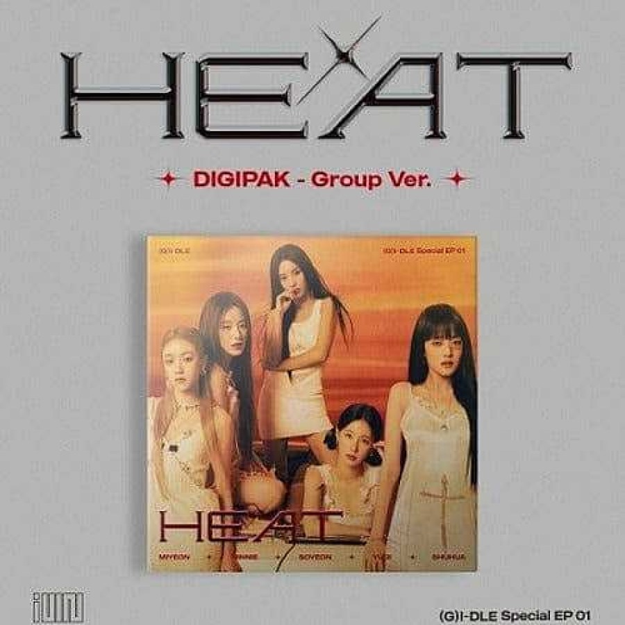 K-Pop Korea Pop Store | (G)I-Dle - Heat (Digipack - Group Ver.) (Special Album)