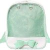 Styles Macaron Pins & Ita | Laced Up Ita Bag Backpack With Clear Window