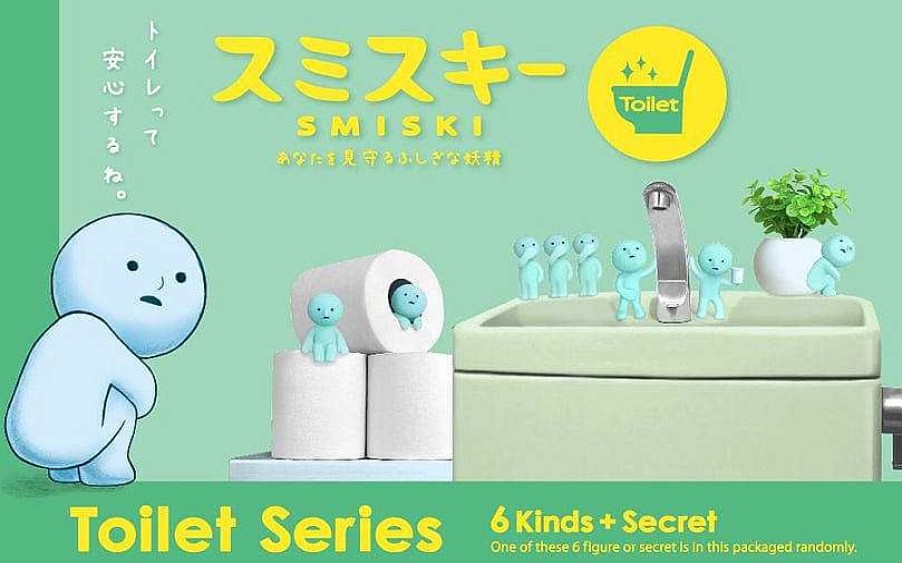 Surprise Box Dreams USA | Smiski Toilet 3" Gid Figure Surprise Box