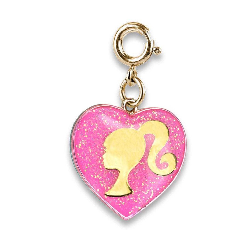 Styles Charm It Charm It! | Gold Barbie Girl Heart Charm