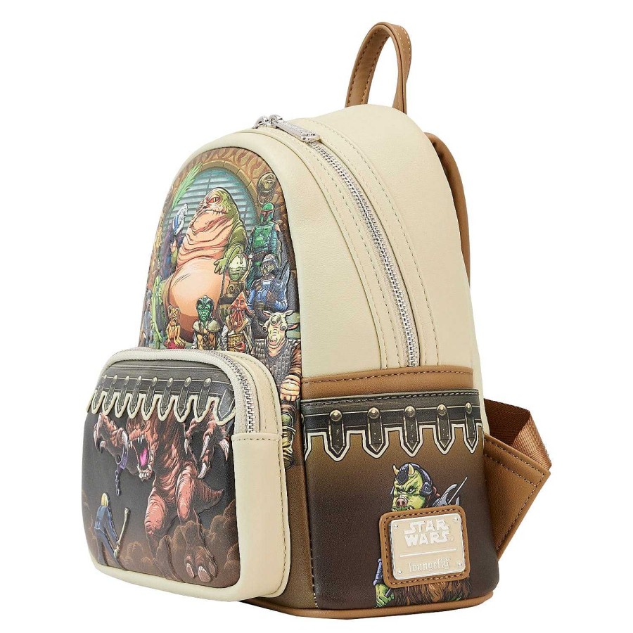 Styles Loungefly | Loungefly Star Wars Return Of The Jedi 40Th Anniversary Jabba'S Palace Mini Backpack