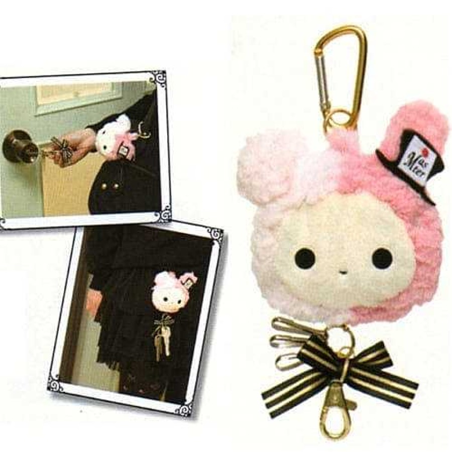 Styles Kawaii Import Keychains & Lanyards | San-X Sentimental Circus Retractable Key Chain With Caribiner: Shappo The Ring Master