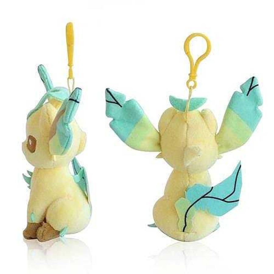 Styles BeeCrazee Bag Charms | Pokemon Plush Clip Leafeon 5 Inch