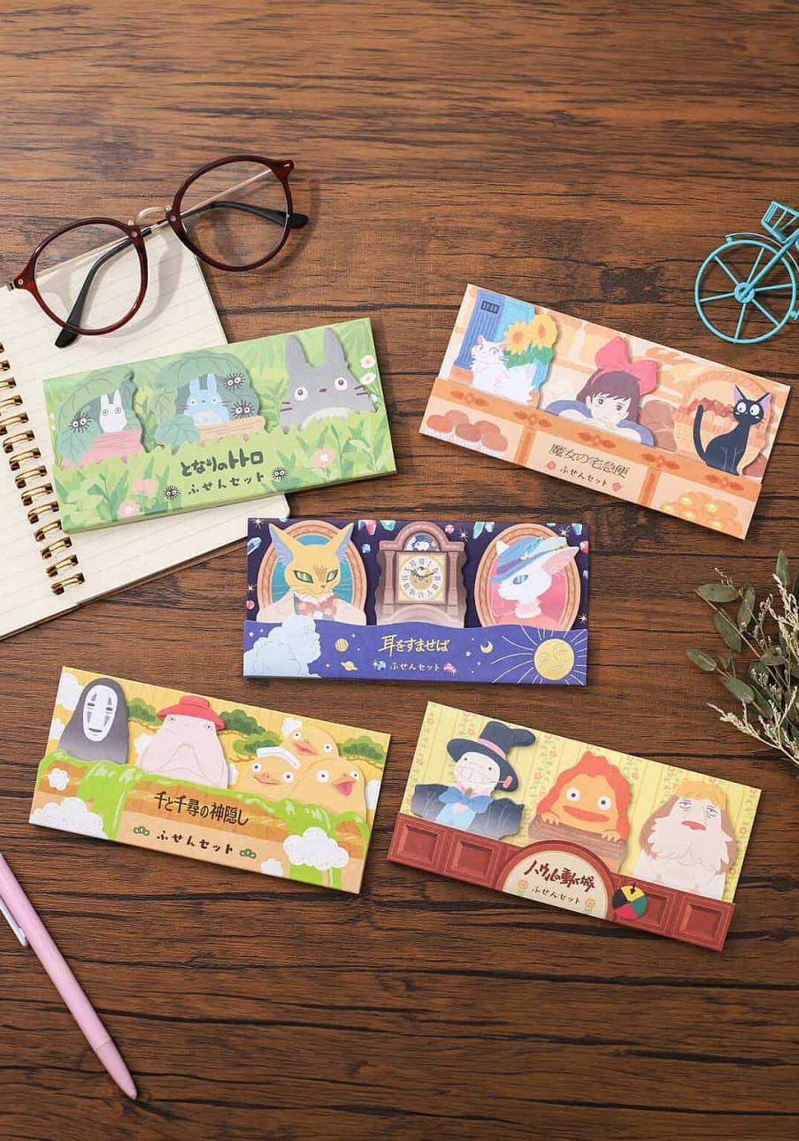 Stationery Clever Idiots Sticky Notes | Studio Ghibli Classics Sticky Notes Sets