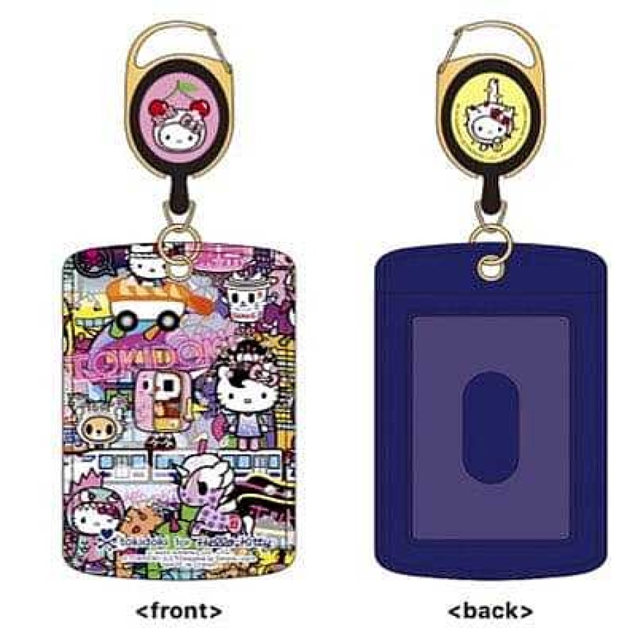 Surprise Box Weactive | Tokidoki X Hello Kitty Midnight Metropolis Card Case With Key Reel