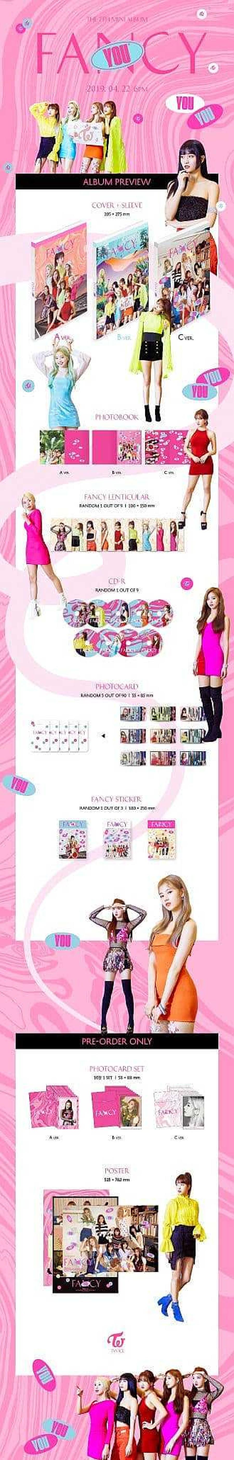 K-Pop Korea Pop Store | Twice - Fancy You (7Th Mini Album)