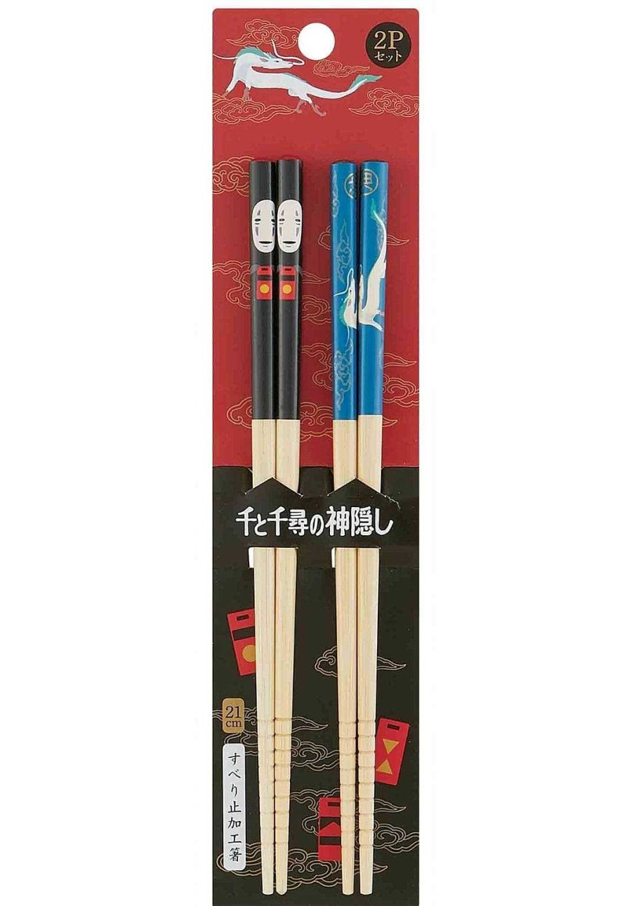 Homegoods Clever Idiots | Spirited Away Bamboo Chopsticks 2-Piece Set