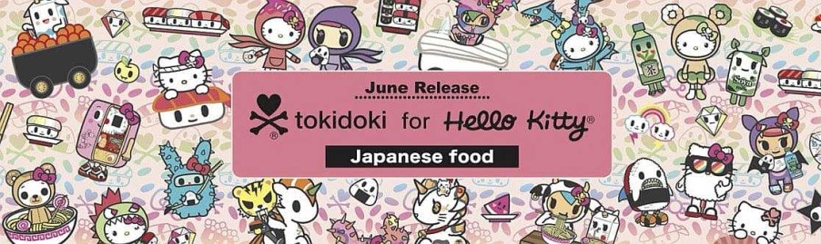 Stationery Weactive Memos | Tokidoki X Hello Kitty Sushi Japanese Food Die-Cut Memo