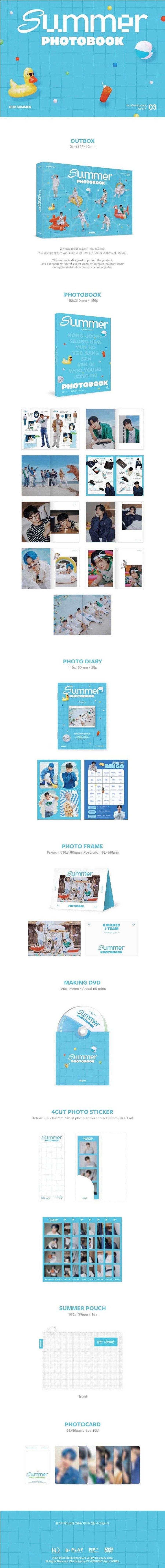 K-Pop Korea Pop Store | Ateez - 2023 Summer Photobook