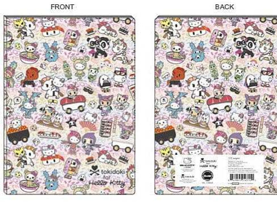 Stationery Weactive Lined Notebooks | Tokidoki X Hello Kitty Sushi Japanese Food Lined Notebook