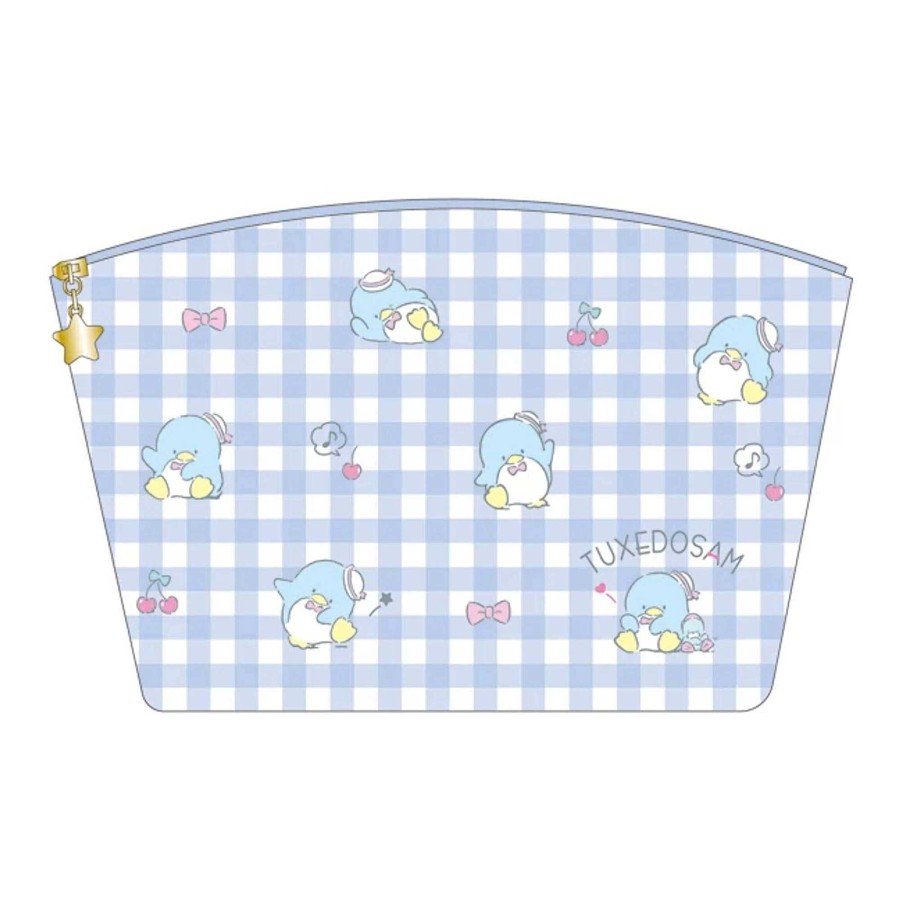 Styles Enesco Makeup Pouches | Sanrio Friends Gingham Makeup Pouches