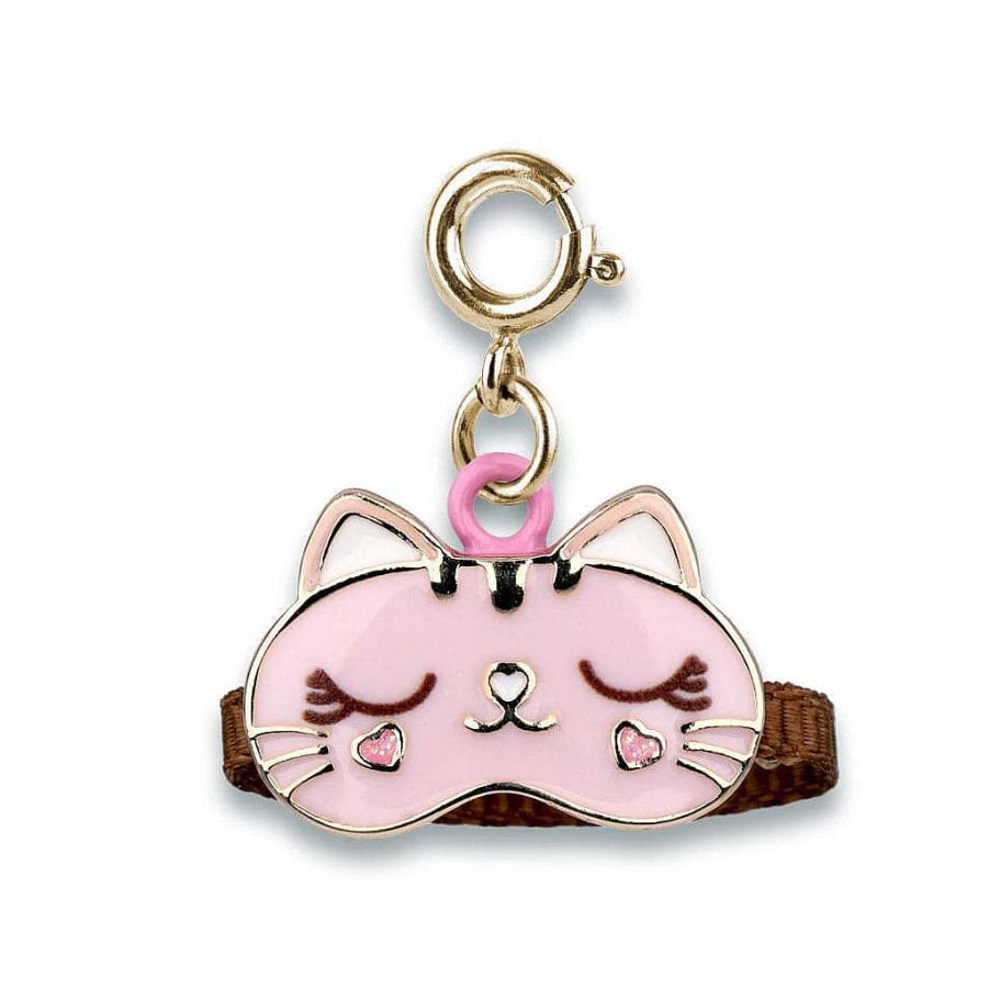 Styles Charm It Charm It! | Gold Kitty Sleep Mask Charm