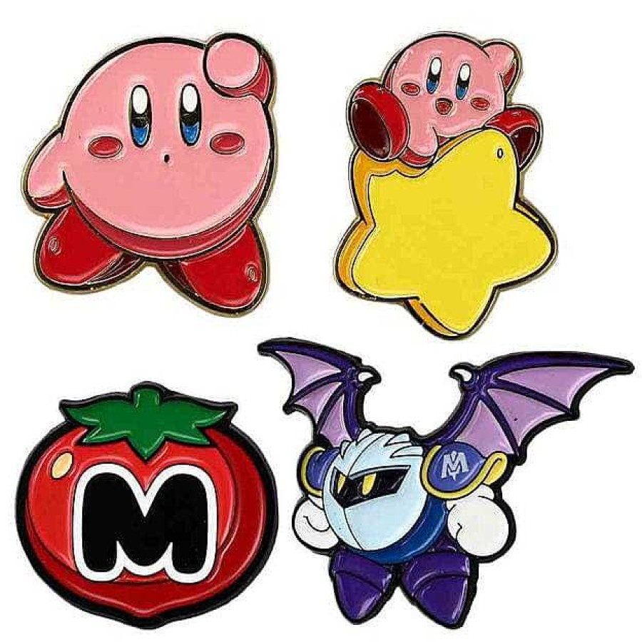 Styles BioWorld Pins & Ita | Kirby Enamel Pins 4-Piece Set