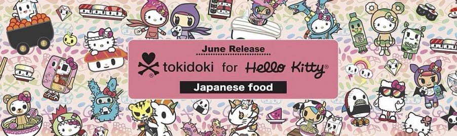 Surprise Box Weactive | Tokidoki X Hello Kitty Sushi Japanese Food Die-Cut Memo