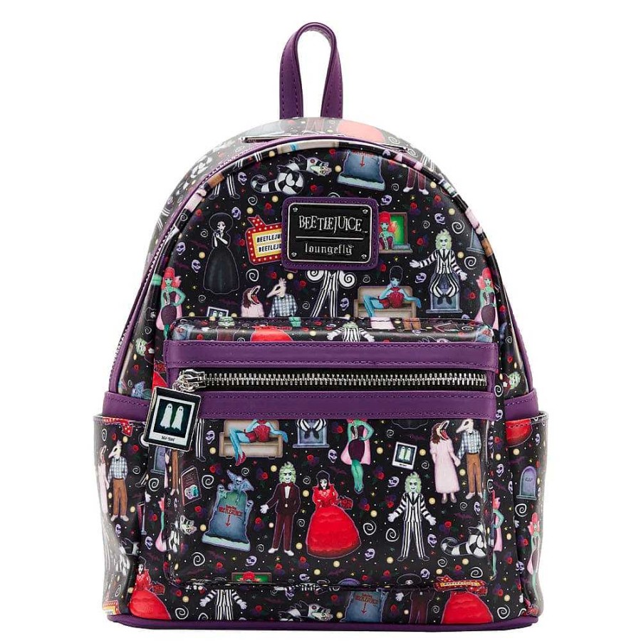 Styles Loungefly | Loungefly Beetlejuice Icons Mini Backpack