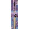 Homegoods Clever Idiots | Kiki'S Deliver Service Bamboo Chopsticks (Purple Cityscape)