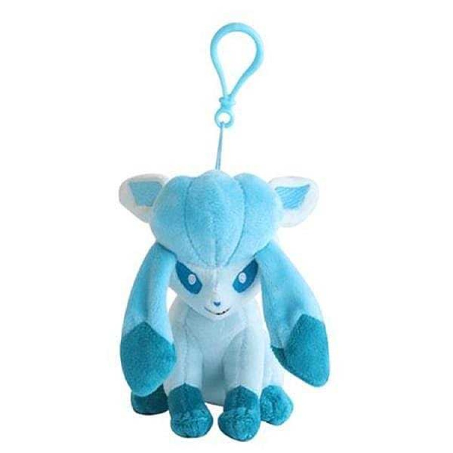 Styles BeeCrazee Bag Charms | Glaceon Pokemon 5" Mascot Plush With Clip